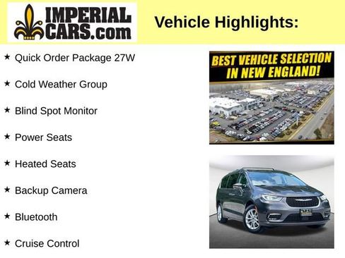 Used 2021 Chrysler Pacifica Touring w/ Cold Weather Group AWD/4WD image 8