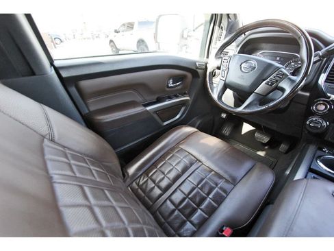 Used 2021 Nissan Titan Platinum Reserve w/ Off Road Protection Package AWD/4WD image 7