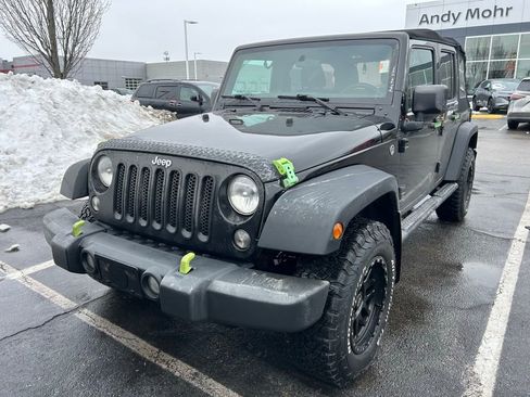 Used 2015 Jeep Wrangler Unlimited Sport w/ Mopar Black Appearance Group image 2