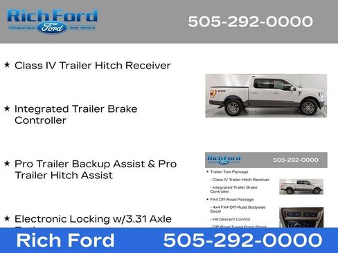 Certified 2023 Ford F150 King Ranch w/ Equipment Group 601A High AWD/4WD image 47