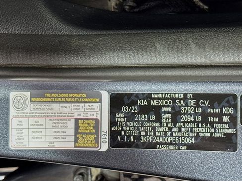 Certified 2023 Kia Forte LXS w/ LXS Technology Package FWD image 28