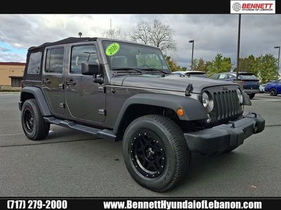 Used 2016 Jeep Wrangler Unlimited Sport w/ Quick Order Package 24S
