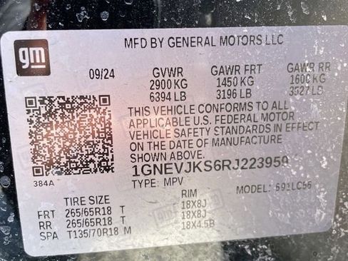 Used 2024 Chevrolet Traverse Z71 w/ Enhanced Driving Package image 38