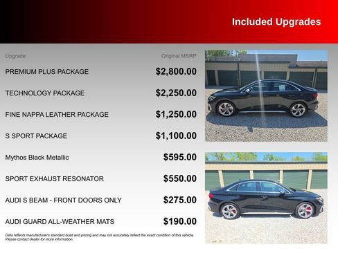 Used 2022 Audi S3 Premium Plus w/ Premium Plus Package AWD/4WD image 4