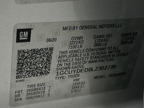 Used 2020 Chevrolet Silverado 1500 LT w/ Convenience Package image 28