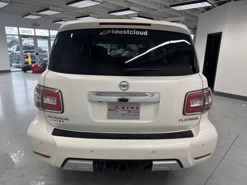 Used 2017 Nissan Armada Platinum w/ Captain Seat Package AWD/4WD image 12