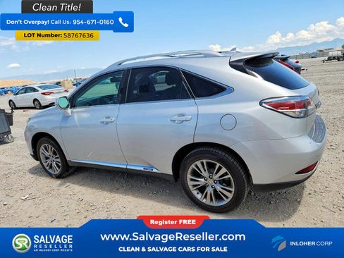 Used 2013 Lexus RX 450h AWD w/ Navigation Pkg image 3