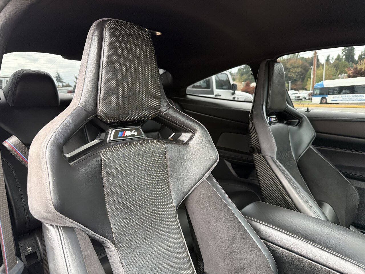 Used 2021 BMW M4 Competition w/ M Carbon Exterior Package RWD image 23