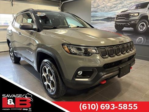 Certified 2022 Jeep Compass Trailhawk w/ Trailhawk Convenience Group image 1