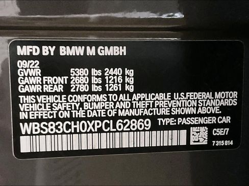 Used 2023 BMW M5 w/ Competition Package image 35