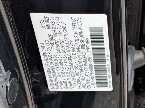 Used 2022 Honda Pilot Elite image 44