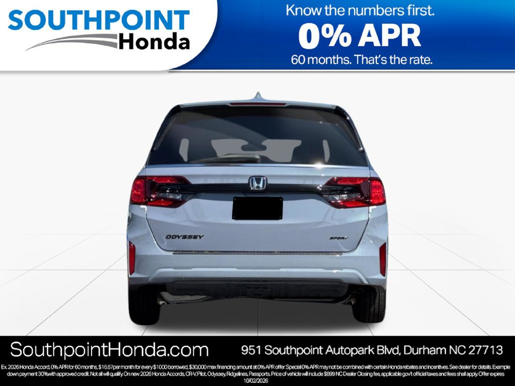 New 2027 Honda Odyssey Sport-L image 5