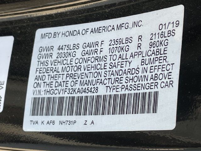 Used 2019 Honda Accord Sport image 28