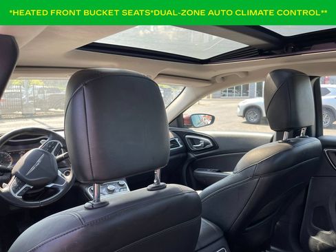 Used 2015 Chrysler 200 C w/ Sun/Sound Group FWD image 7