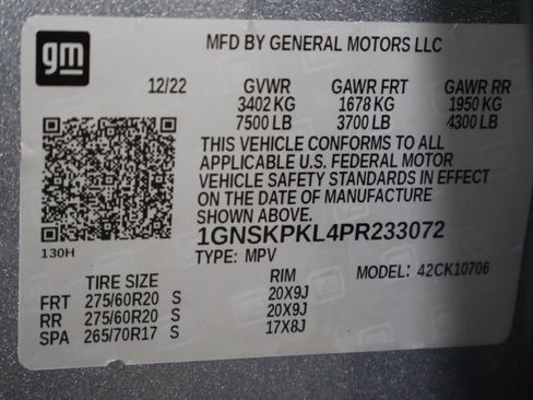 Used 2023 Chevrolet Tahoe Z71 w/ Z71 Off-Road Package image 51