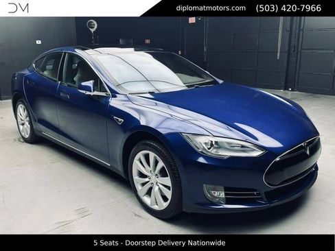 Used 2016 Tesla Model S 90D AWD/4WD image 8