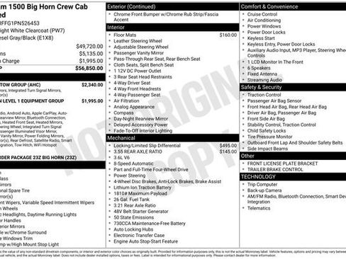Used 2023 RAM 1500 Big Horn w/ Trailer Tow Group AWD/4WD image 15