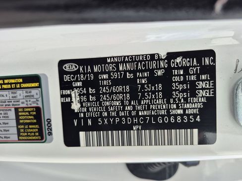 Certified 2020 Kia Telluride EX w/ Towing Package image 29