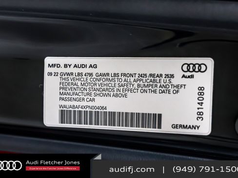Used 2023 Audi A4 2.0T Premium w/ Convenience Package image 25
