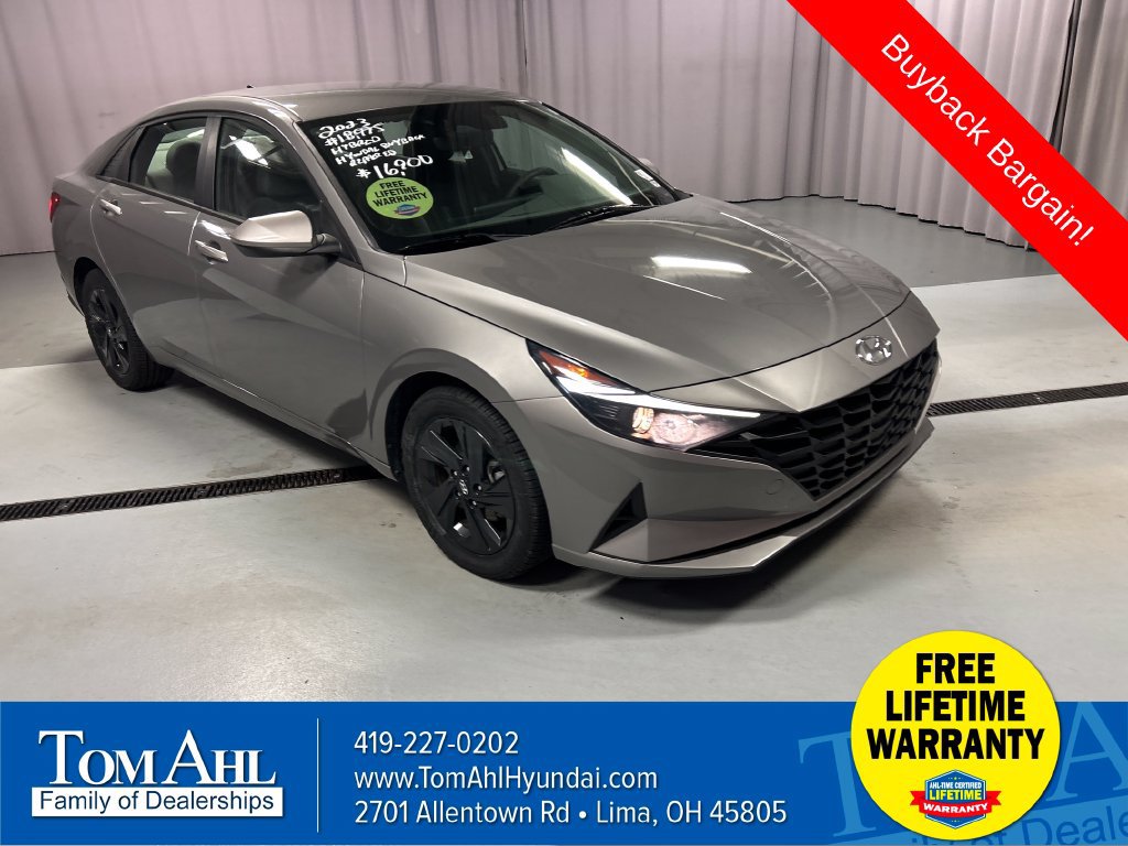 Used 2023 Hyundai Elantra Blue w/ Cargo Package FWD 360° Tour