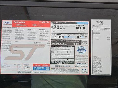 New 2026 Ford Explorer ST w/ Sun And Sound Package AWD/4WD image 17