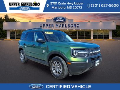 Certified 2025 Ford Bronco Sport Big Bend