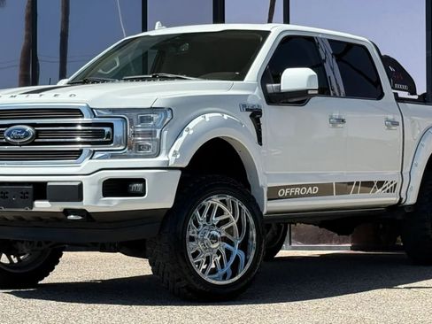 Used 2020 Ford F150 Limited w/ Trailer Tow Package AWD/4WD image 2