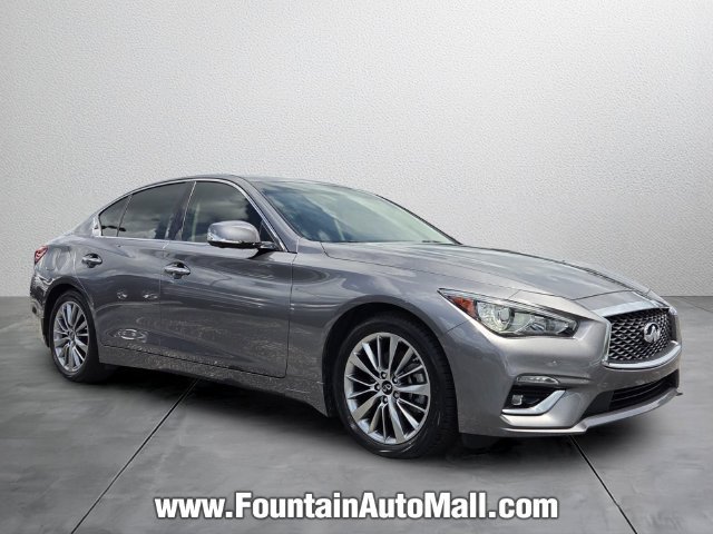 Used 2023 INFINITI Q50 Luxe w/ Cargo Package RWD image 6