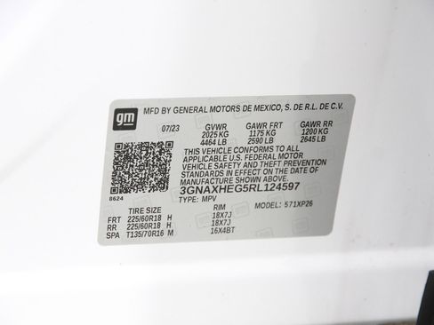 Certified 2024 Chevrolet Equinox LS w/ Sport Edition image 21