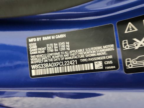 Used 2023 BMW M4 xDrive Competition AWD/4WD image 20