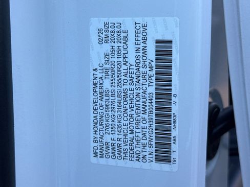 New 2026 Honda Pilot Sport image 19