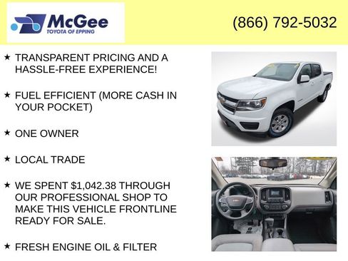Used 2016 Chevrolet Colorado W/T w/ WT Convenience Package AWD/4WD image 4