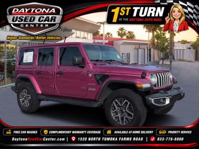 Certified 2024 Jeep Wrangler Unlimited Sahara w/ Technology Group
