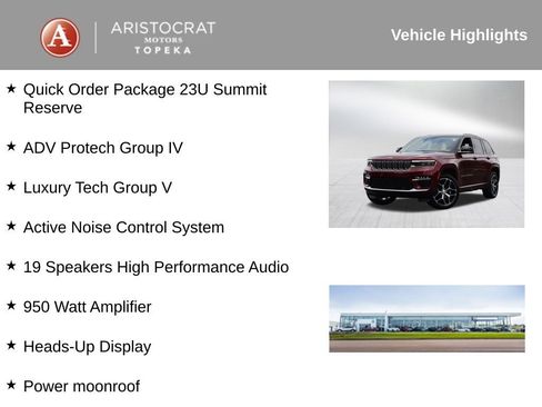 Used 2024 Jeep Grand Cherokee Summit AWD/4WD image 2