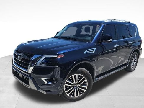Used 2024 Nissan Armada SL w/ Captain's Chairs Package RWD image 1