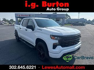 Used 2025 Chevrolet Silverado 1500 Custom w/ Turbomax Blackout Package AWD/4WD video 1