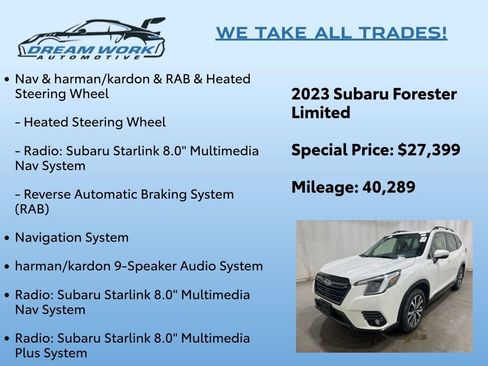 Used 2023 Subaru Forester Limited image 2