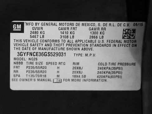 Used 2016 Cadillac SRX Performance w/ Driver Awareness Package FWD image 56