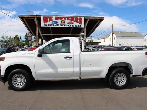Used 2021 Chevrolet Silverado 1500 W/T w/ WT Value Package RWD image 3