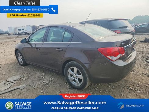 Used 2015 Chevrolet Cruze LT w/ Sun And Sound Package FWD image 3