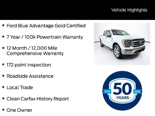 Certified 2021 Ford F150 Lariat AWD/4WD image 6