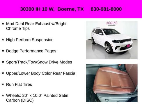 Used 2024 Dodge Durango Citadel w/ Tow 'N Go Package image 40