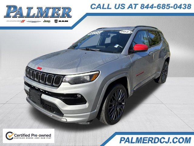 Certified 2023 Jeep Compass Limited w/ Elite Group for (Red) Edition AWD/4WD image 1