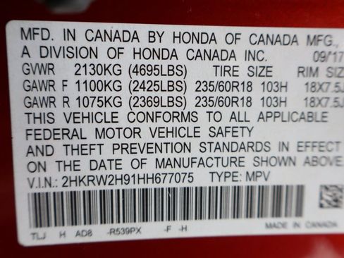Used 2017 Honda CR-V Touring image 47