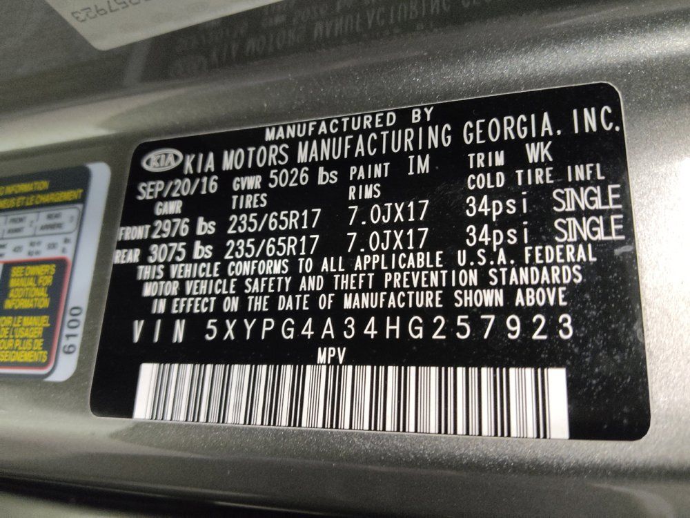 Used 2017 Kia Sorento FWD w/ LX Convenience Package image 33