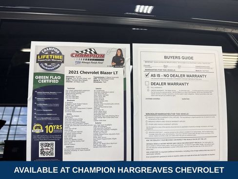 Used 2021 Chevrolet Blazer LT FWD image 43