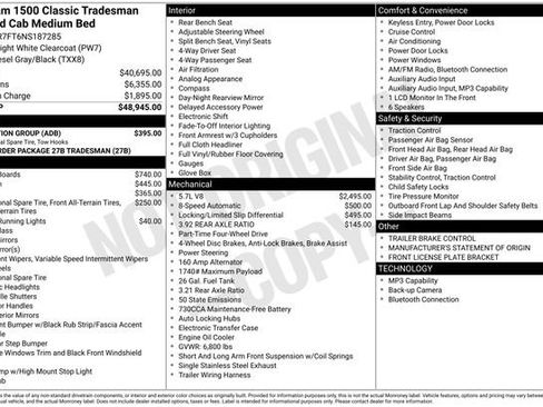 Used 2022 RAM 1500 Tradesman w/ Protection Group AWD/4WD image 34