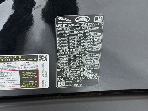 New 2026 Land Rover Range Rover SE AWD/4WD image 34