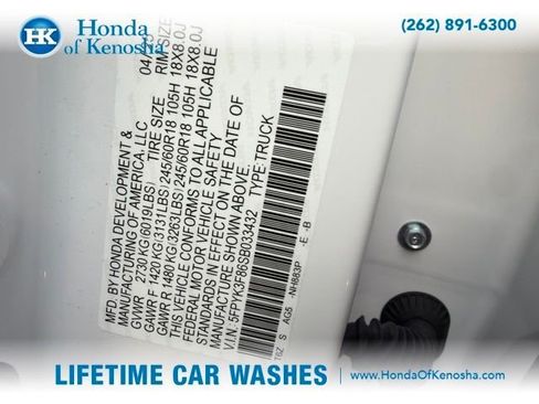 Certified 2025 Honda Ridgeline Black Edition image 4