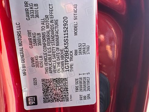 Used 2025 GMC Canyon Elevation w/ Convenience Package AWD/4WD image 36